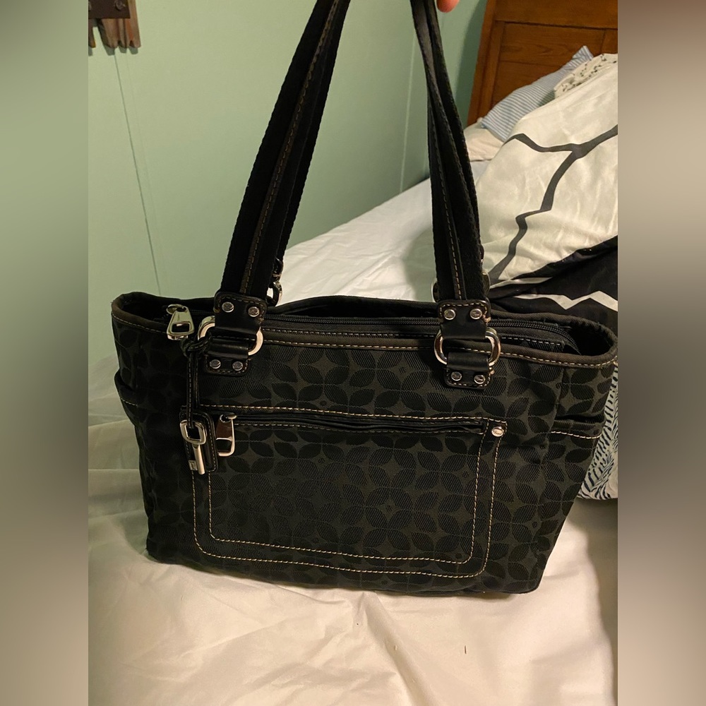 Fossil canvas bag